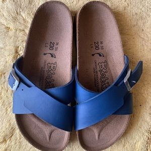 Blue Birkenstock Siena Sandal Never Worn